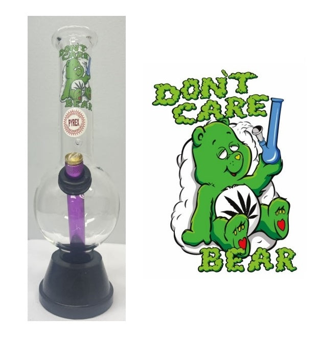 Medium Pyrex Green Don’t Care Bear 26cm