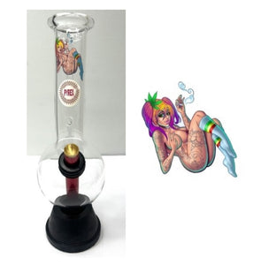 Medium Pyrex Tattoo Lady 26cm